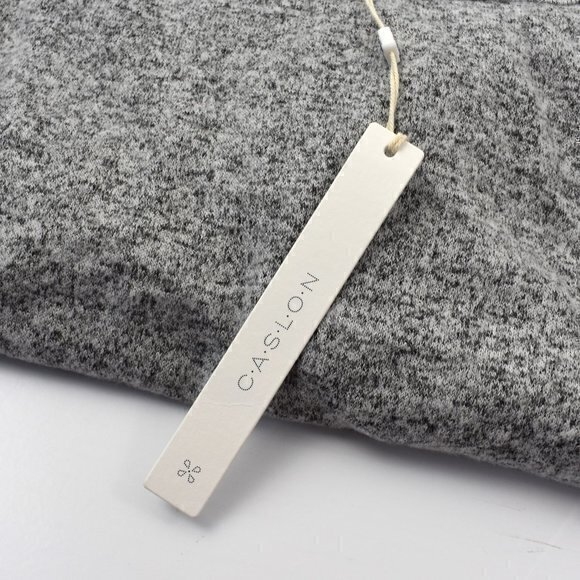 CASLON Super Soft Long Bell Sleeve Blouse New with tag Size Large Color Grey - Picture 4 of 6